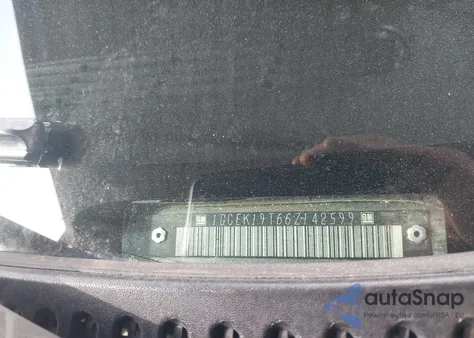 2006 Chevrolet Silverado Lt3 из США, поврежденный, VIN 1GCEK19T66Z142599